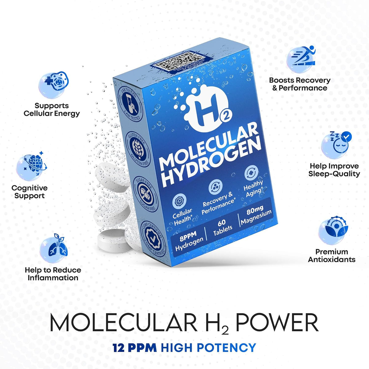 PPM Hydrogen Water Tablets